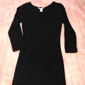 Black pencil dress